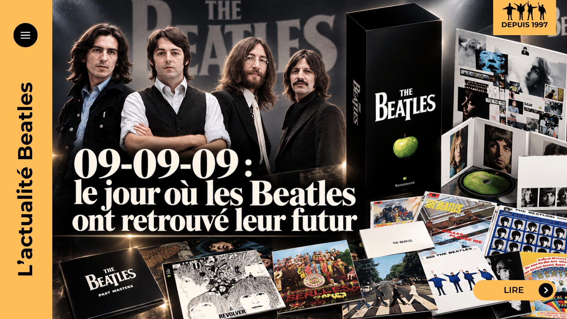 Les Beatles et les remasters du catalogue publiés le 9 septembre 2009