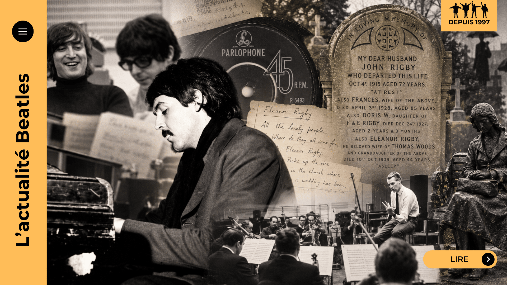 Eleanor Rigby a-t-elle existé ? Enquête sur les vraies personnes derrière la chanson des Beatles
