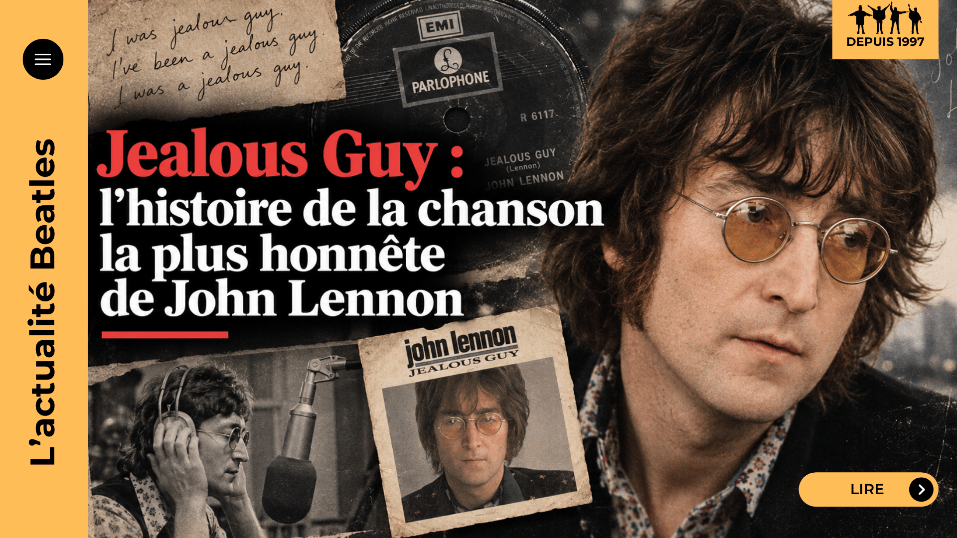 Jealous Guy : de Child of Nature à Roxy Music, l’histoire complète de la chanson la plus honnête de John Lennon