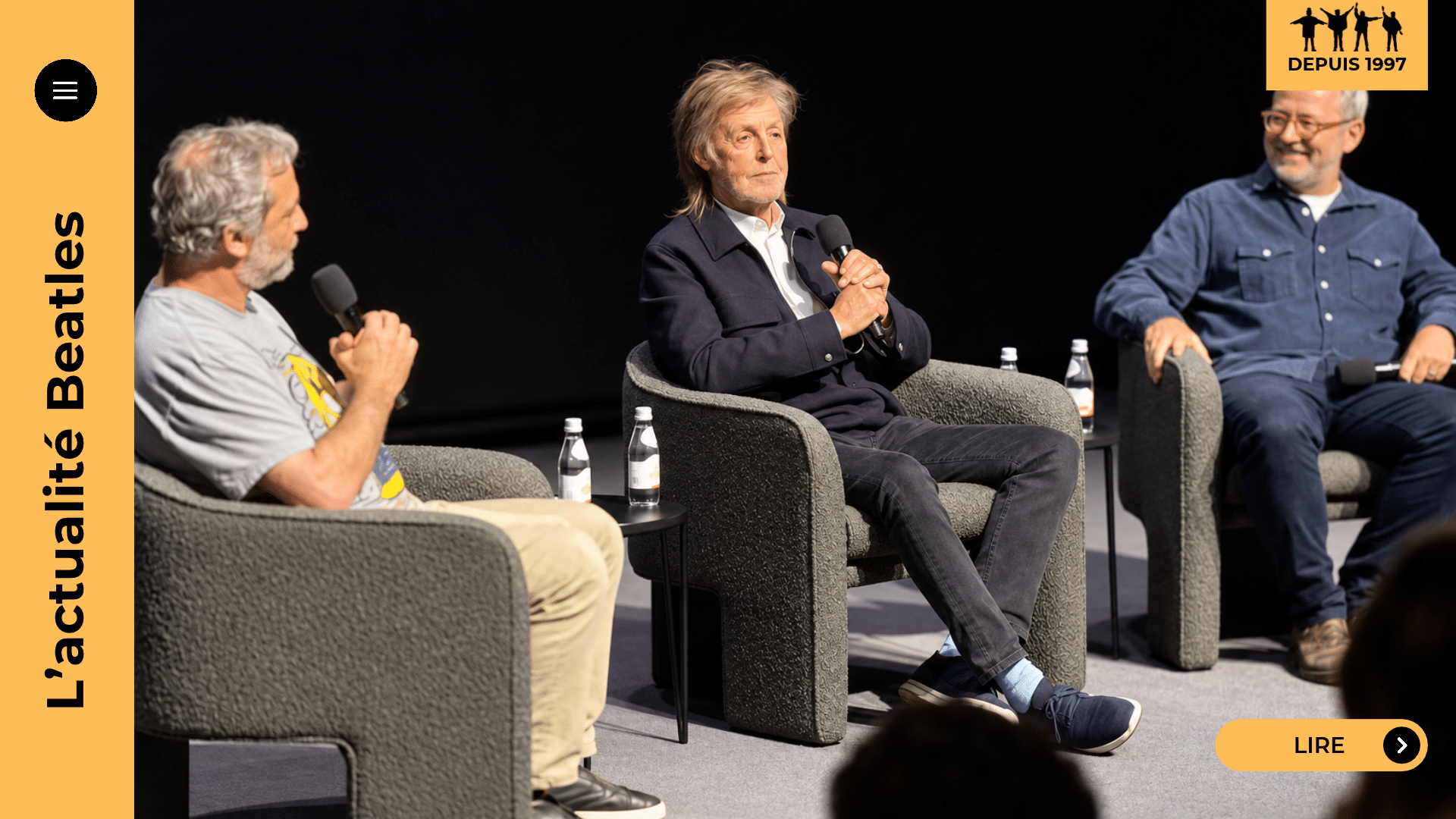 Paul McCartney : une conférence à Los Angeles