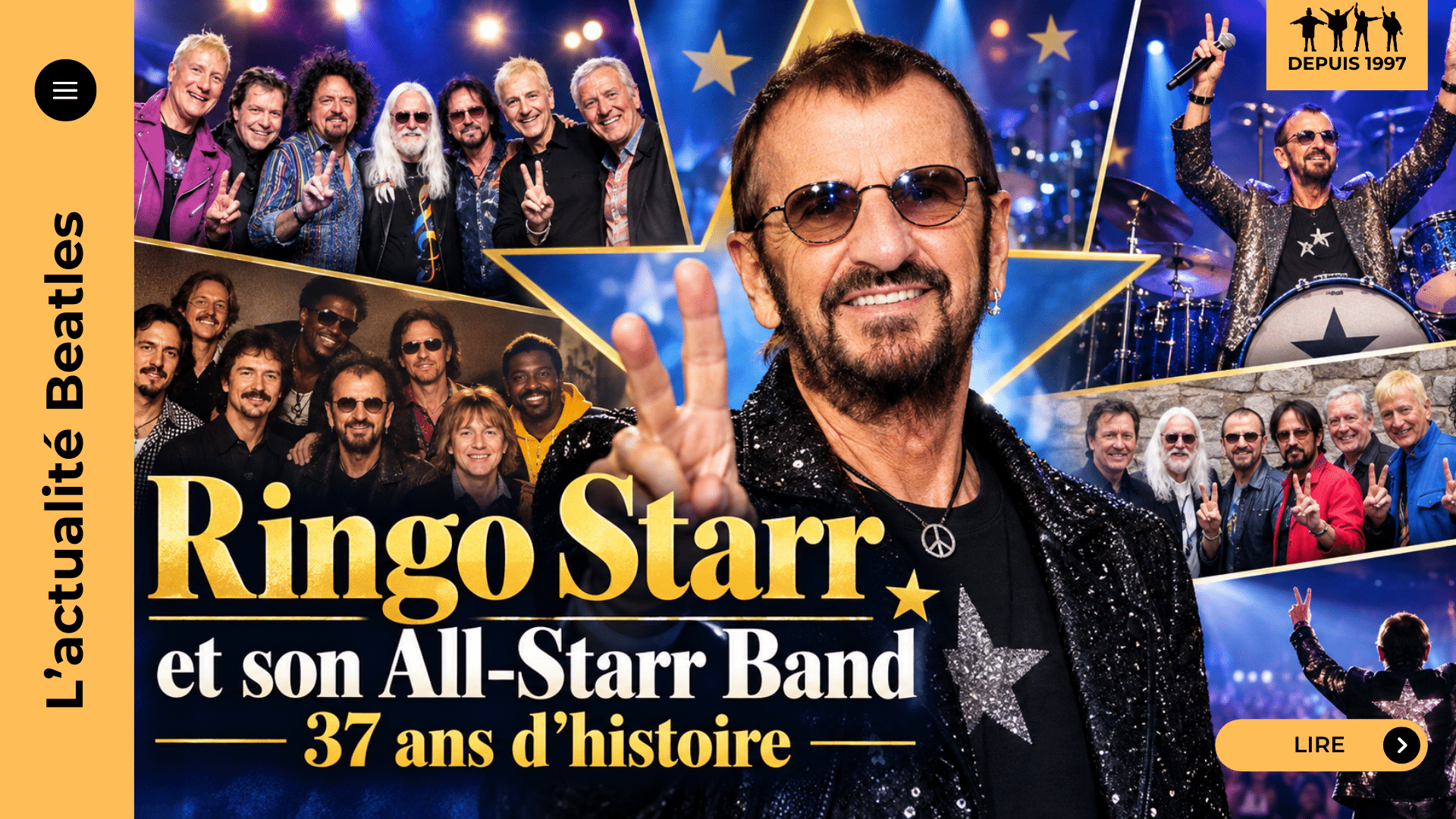 All-Starr Band de Ringo Starr : formations, tournées et albums