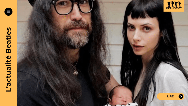 Sean Lennon et Charlotte Kemp Muhl, parents d'Aurelius