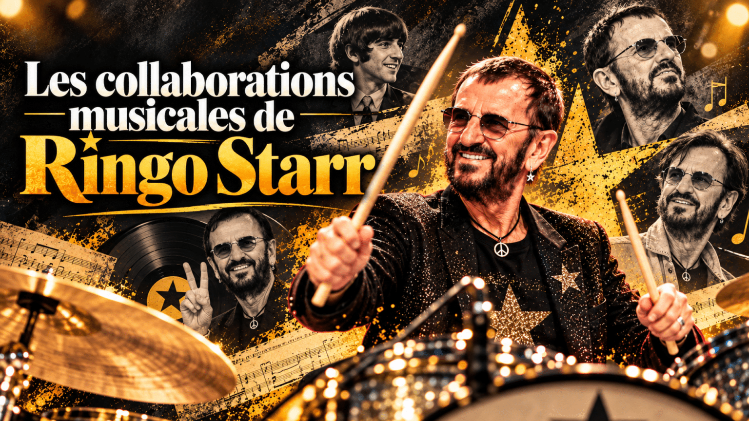 Ringo Starr : encyclopédie des collaborations artistiques et musicales sur Yellow-Sub.net