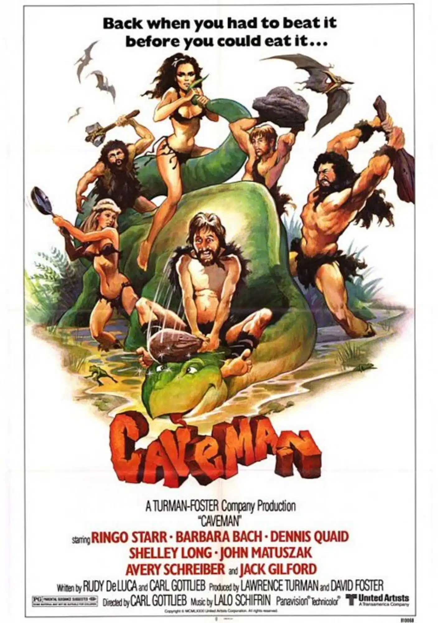 Visuel du film Caveman (1981) avec Ringo Starr