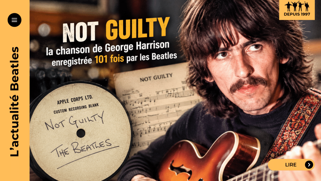 Not Guilty : la chanson de George Harrison écartée de l'Album blanc