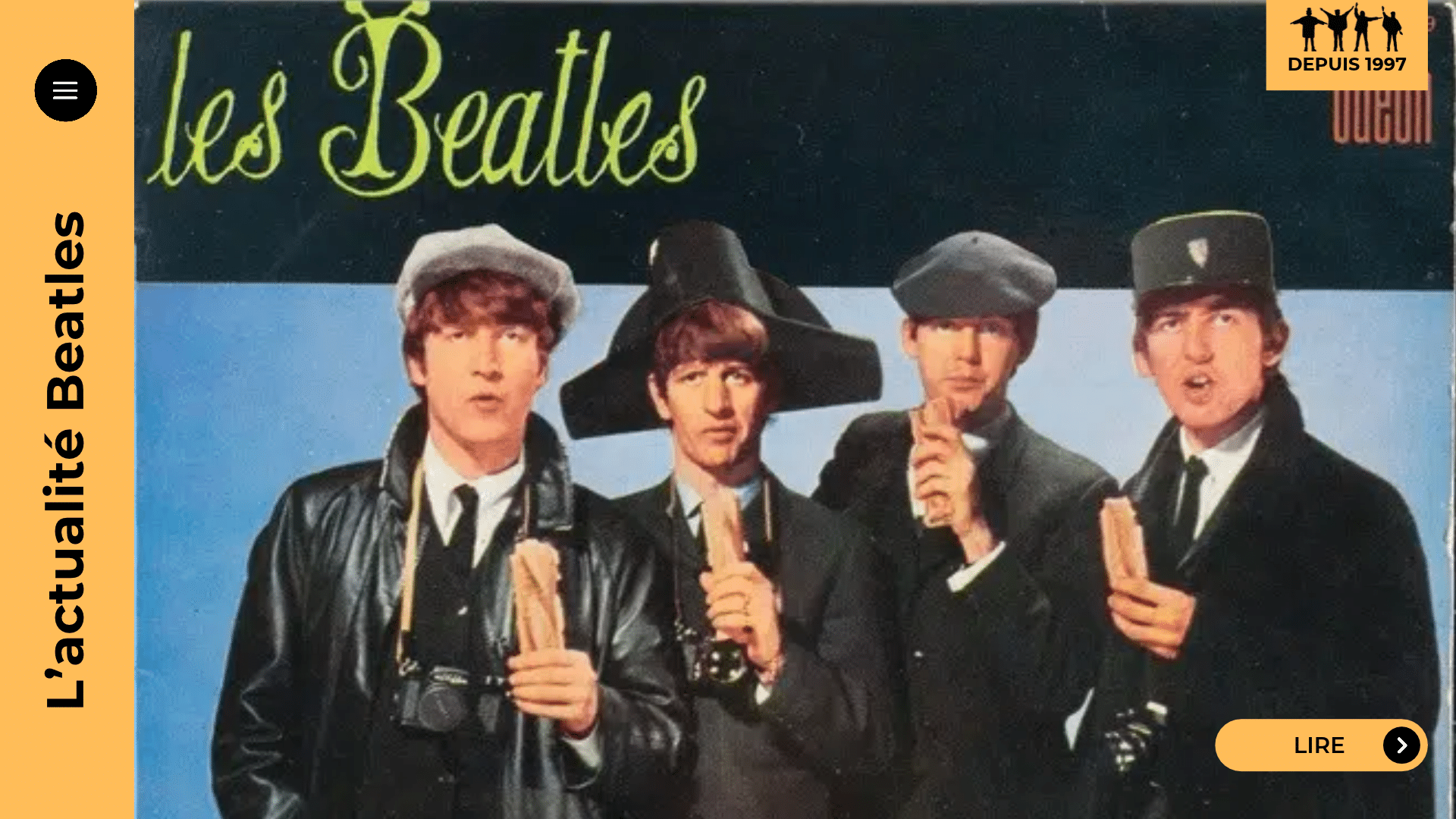 Des bises de moi pour toi, Je veux te graver dans ma vie, Le sous-marin vert… : l’histoire des Beatles chantés en français, de Claude François à René Angélil