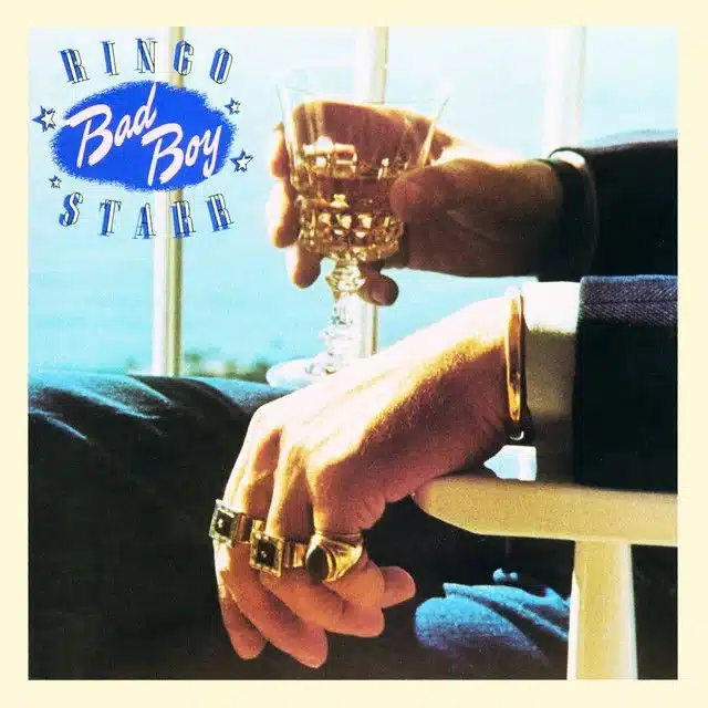 Pochette de Bad Boy, album 1978 de Ringo Starr, recto photographié par Nancy Lee Andrews