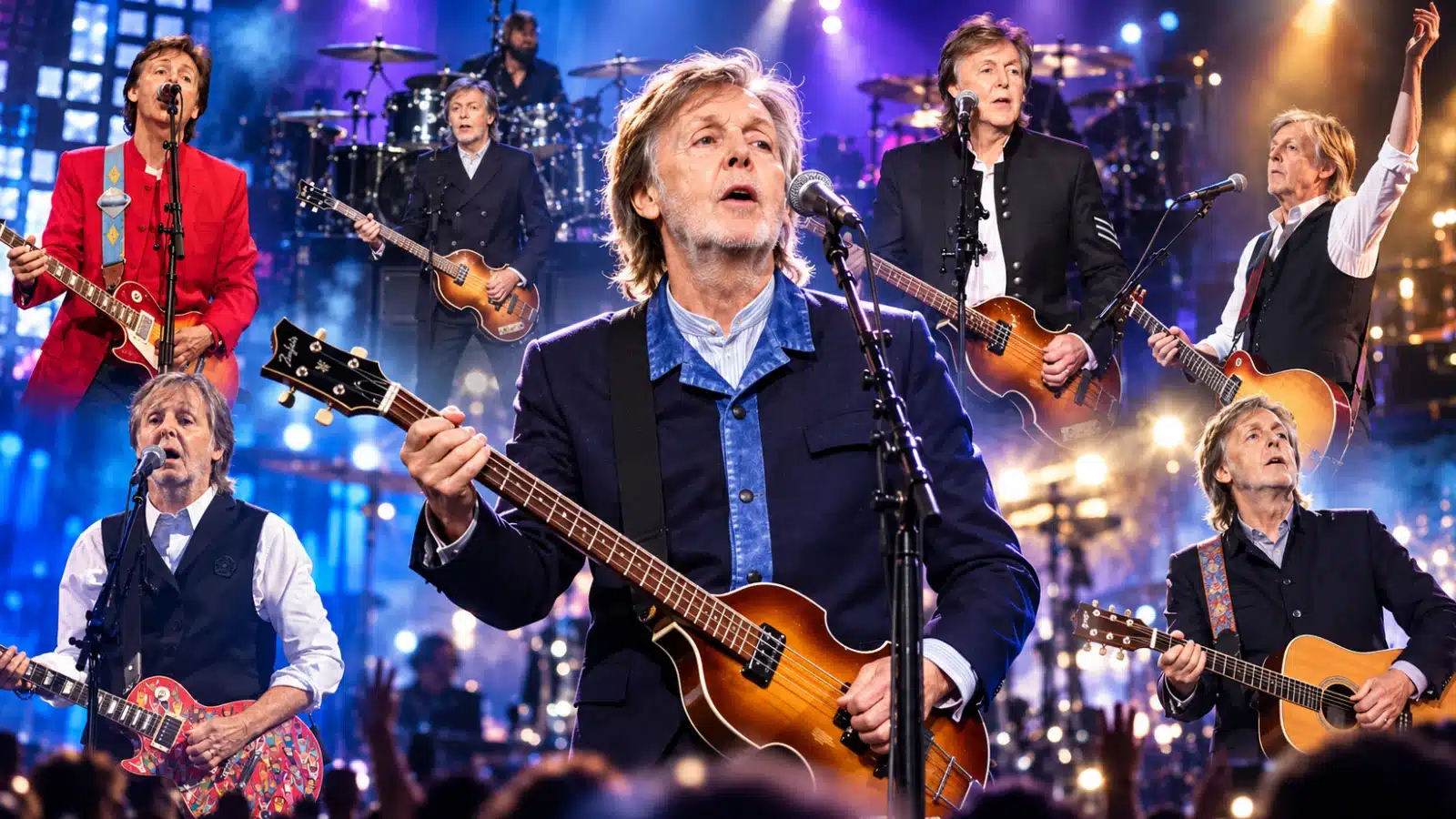 Paul McCartney sur scène